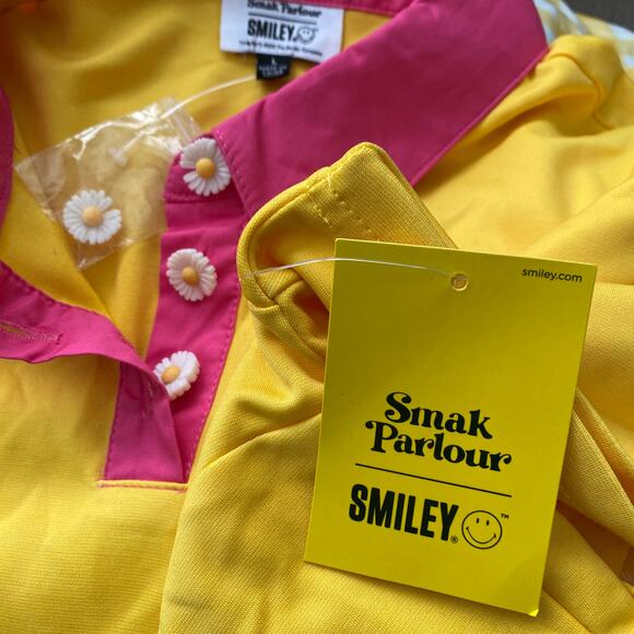 Smak Parlour Smiley X Unique Vintage Retro Dress - Sz Large - Picture 6 of 7